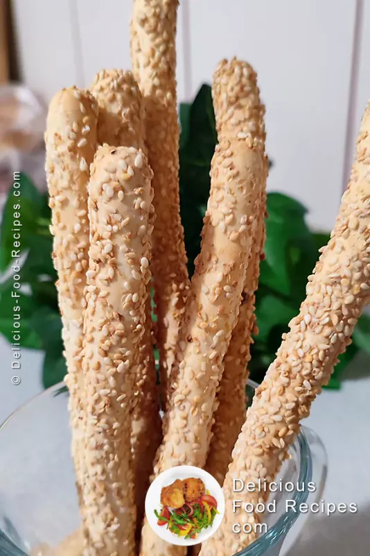 Sesame grissini recipe