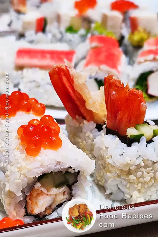 Tempura shrimp rolls recipe